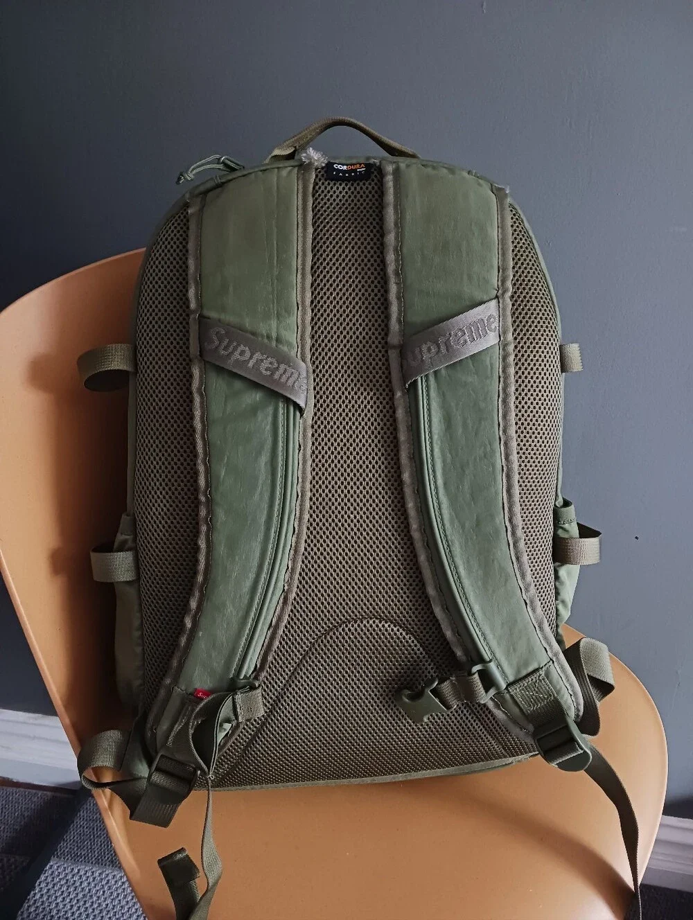 Supreme Olive Green Utility Tactical Backpack 19
